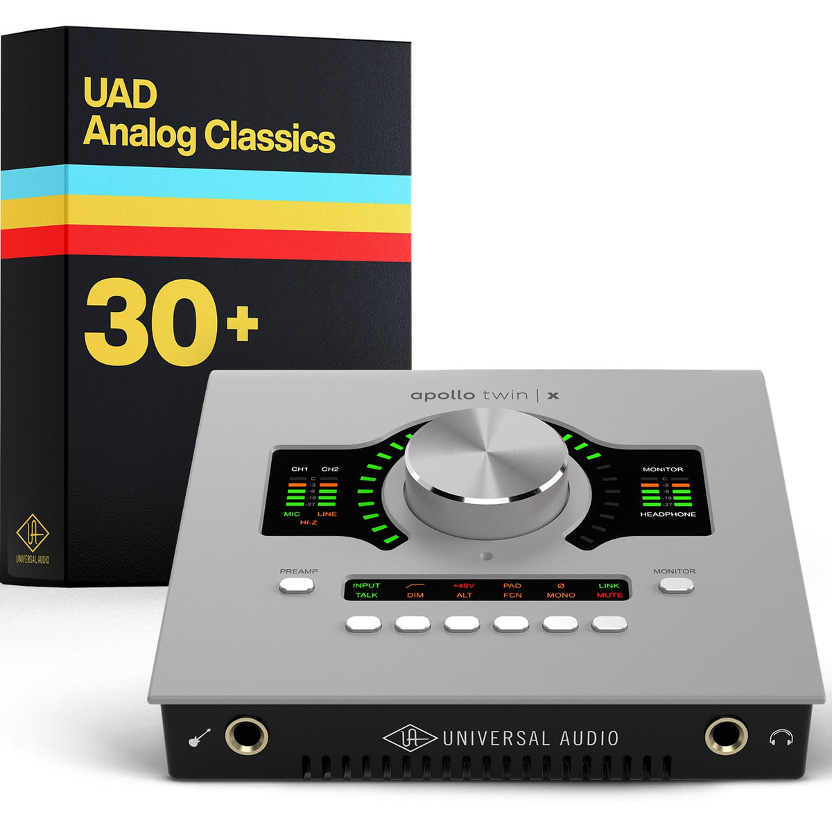 Universal Audio Apollo Twin X DUO with UAD Analog Classics - MusicMarket