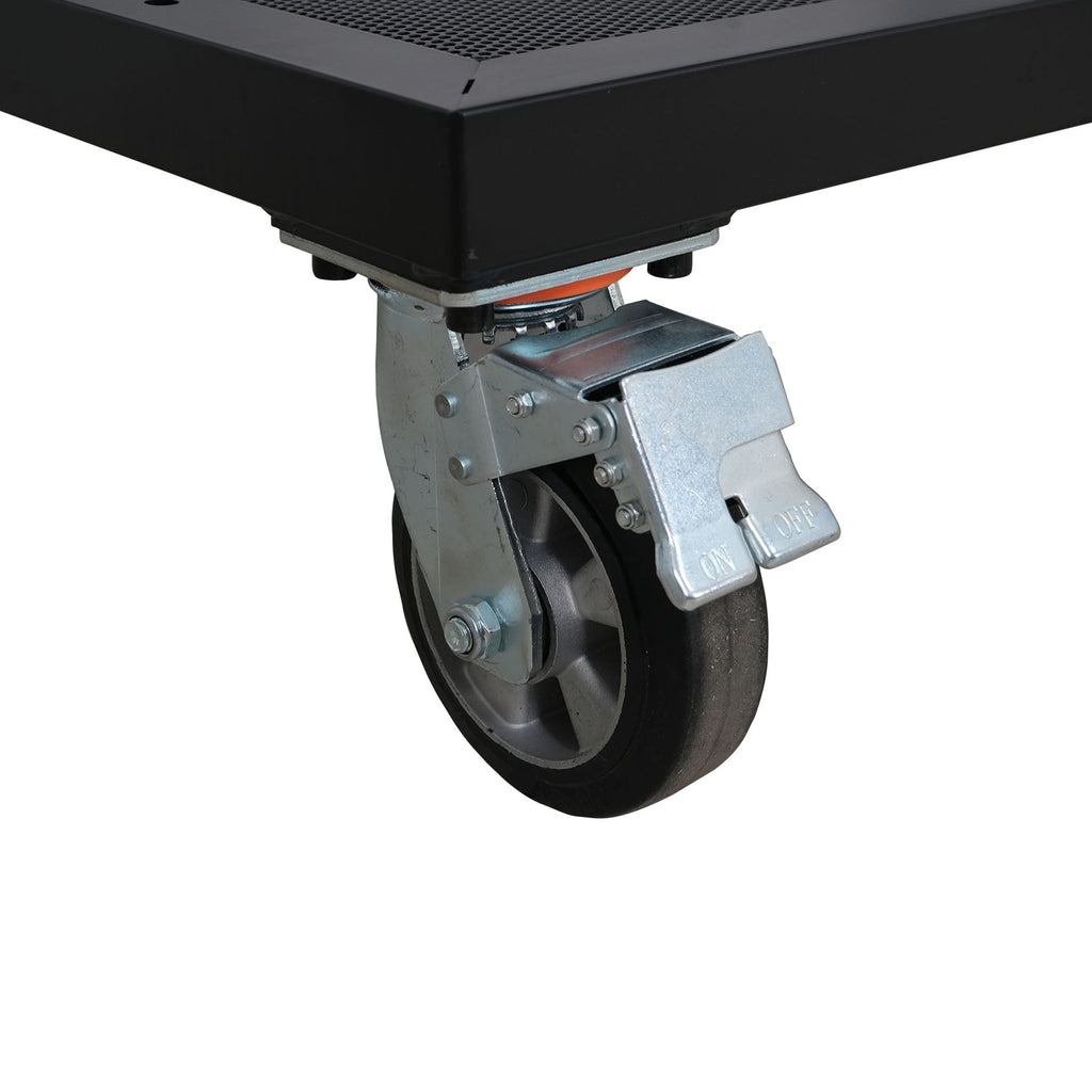 ProX X-BeatWagon Professional Mobile DJ Rolling Workstation with Adjustable Shelf - View 13 | MusicMarket
