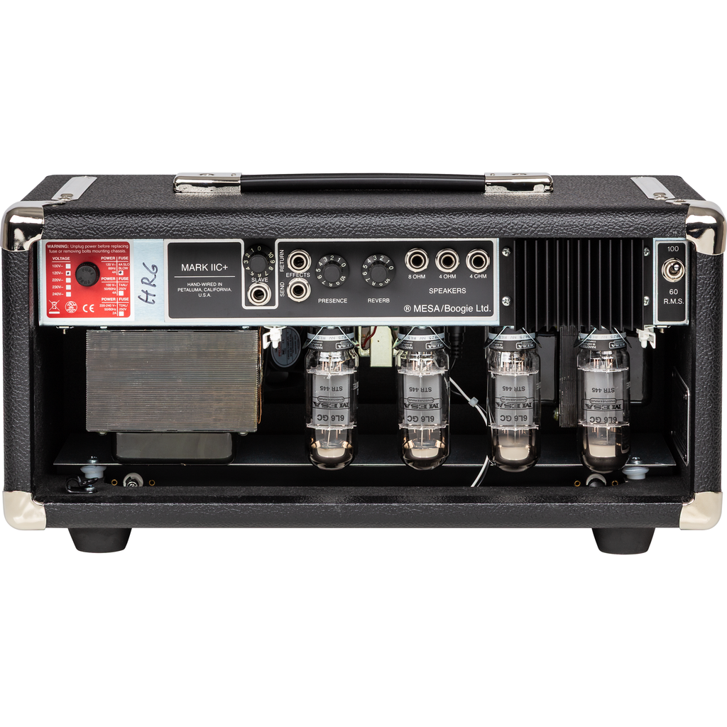Mesa Boogie Mark IIC+ HRG Head Amplifier - Black Bronco - View 4 | MusicMarket