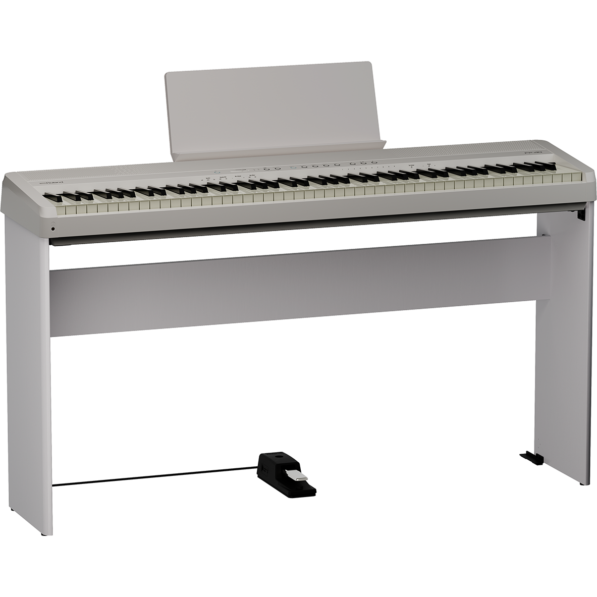 Roland FP-40-WH Digital Piano - White - View 4 | MusicMarket