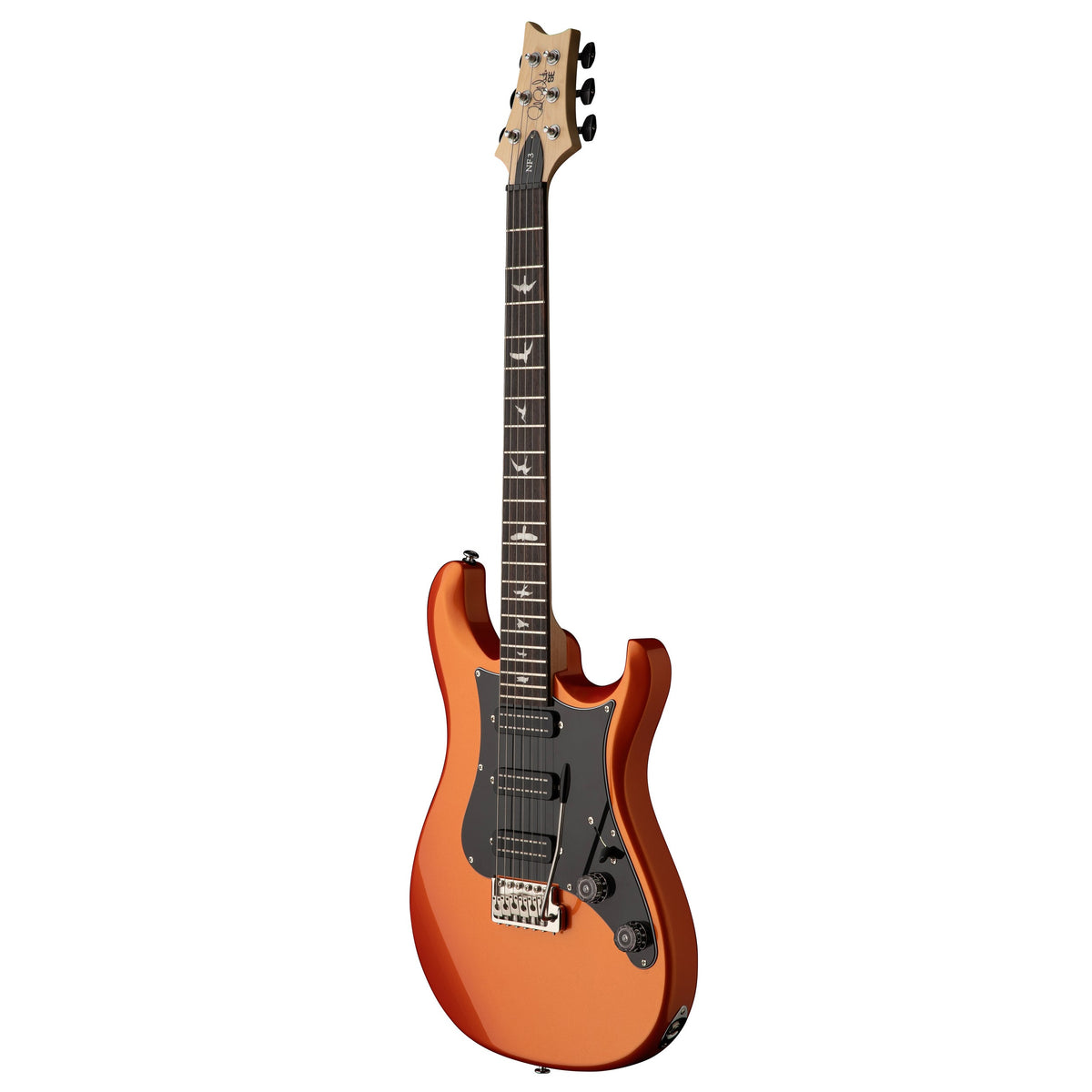 PRS SE NF3 Electric Guitar, Rosewood Fingerboard - Metallic Orange - View 2 | MusicMarket