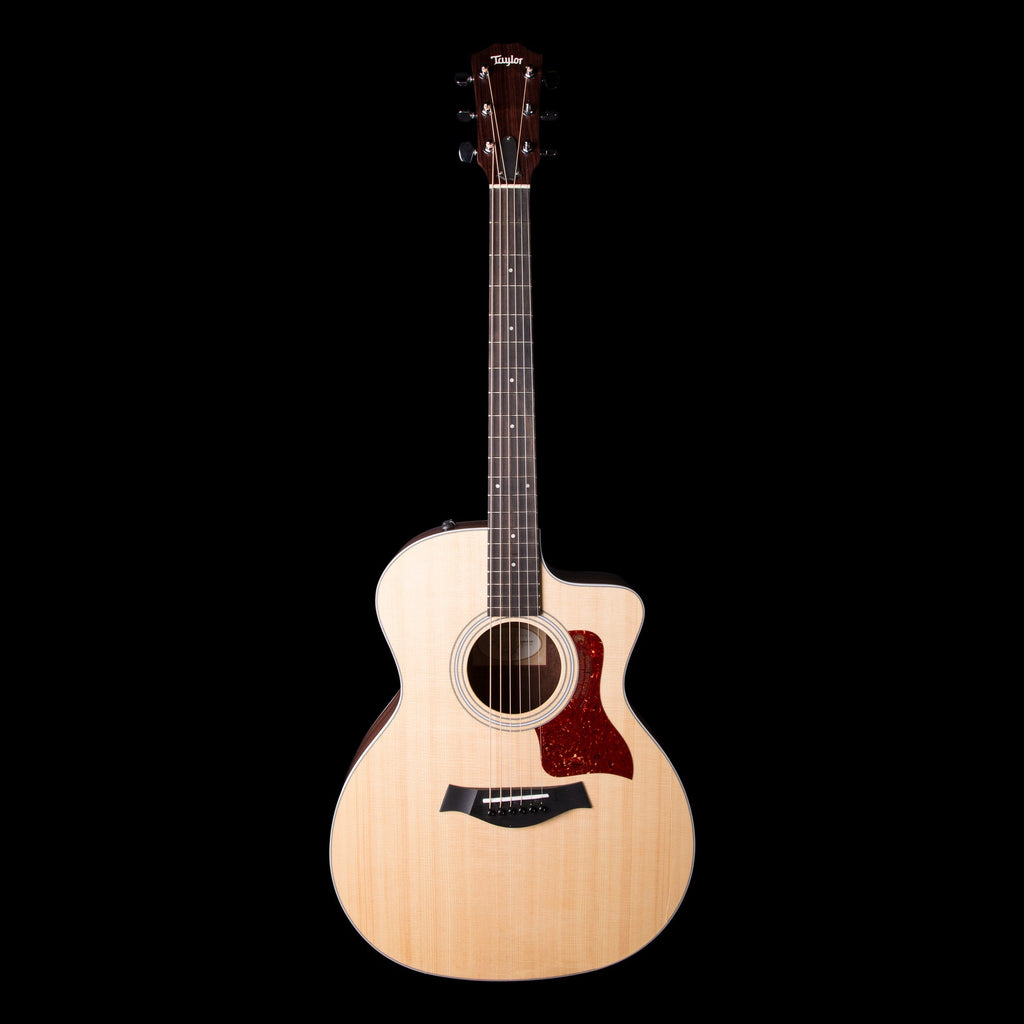 Taylor 214CE Grand Auditorium Acoustic Electric Cutaway with Gig Bag - View 6 | MusicMarket