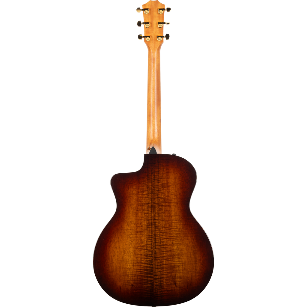 Taylor 224ce-K DLX Hawaiian Koa Acoustic Electric Guitar - Shaded Edgeburst - View 5 | MusicMarket