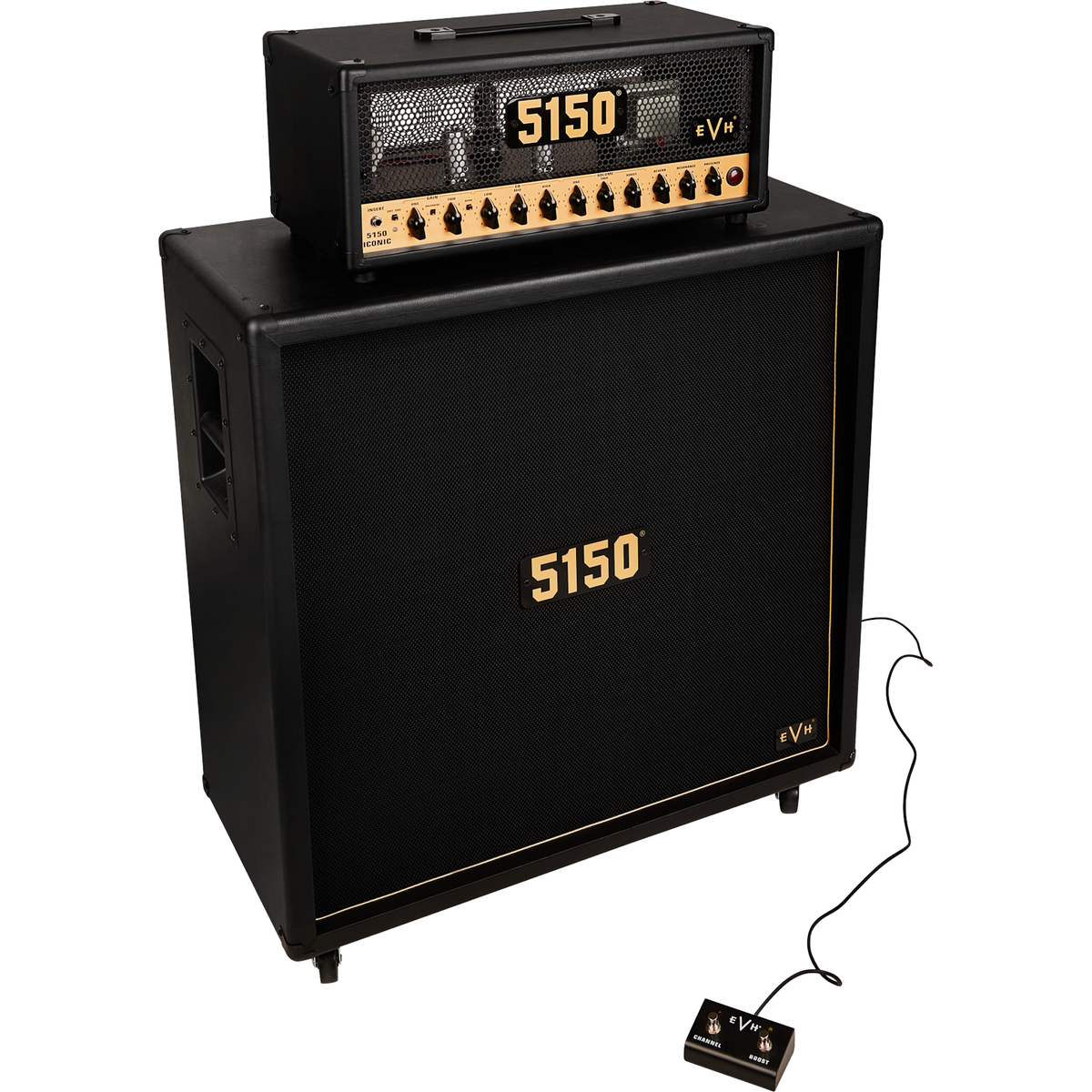 EVH 5150 Iconic Series 15W EL34 Head Amplifier - Black - View 4 | MusicMarket