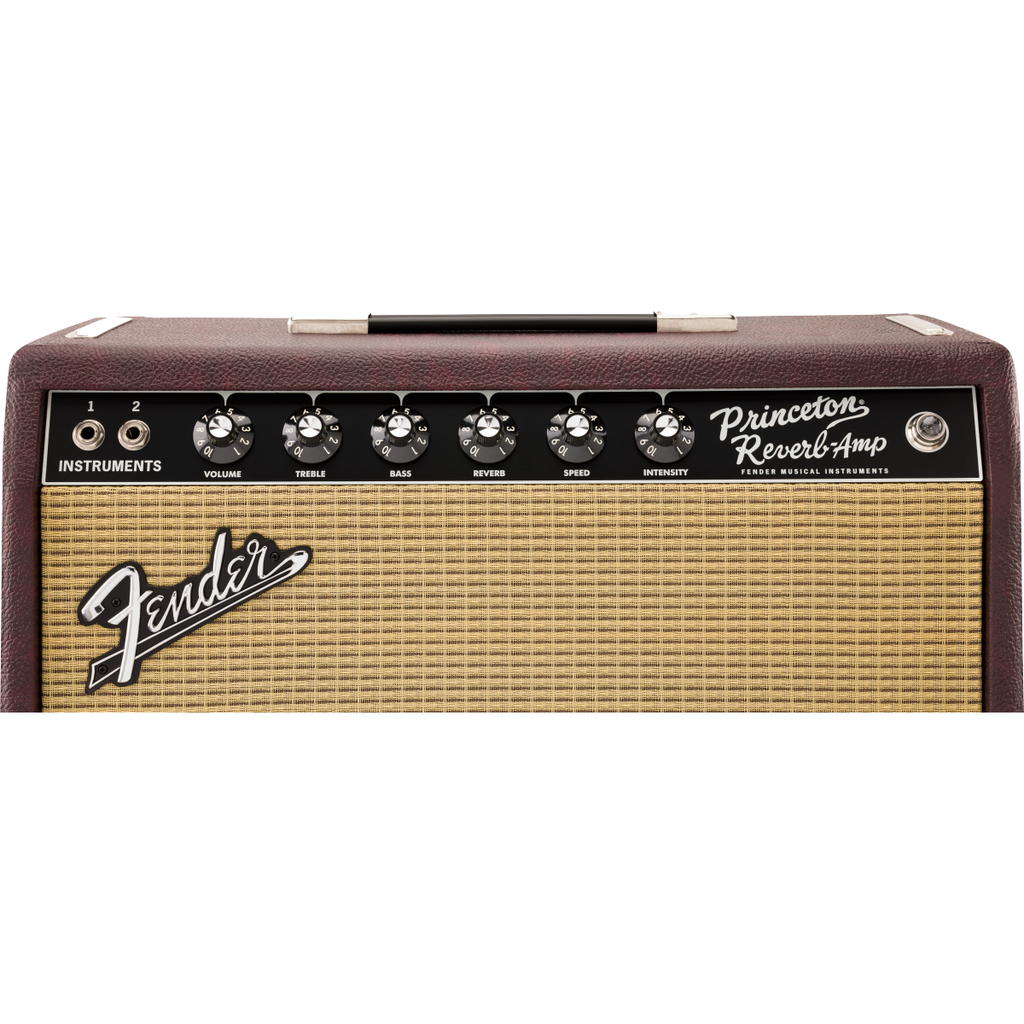 Fender FSR Tone Master Princeton 12-Watt Combo Amp, 120V - Wine - View 4 | MusicMarket