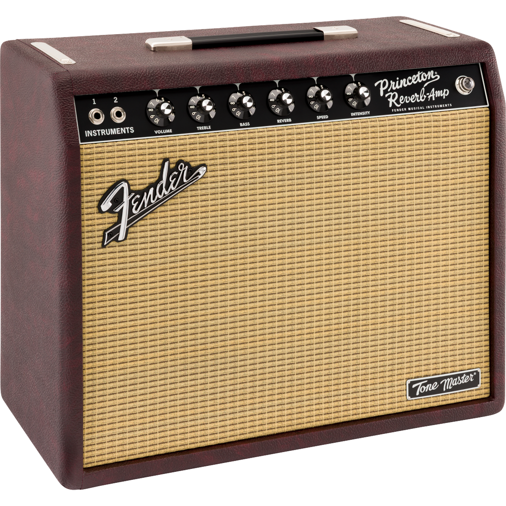 Fender FSR Tone Master Princeton 12-Watt Combo Amp, 120V - Wine - View 2 | MusicMarket