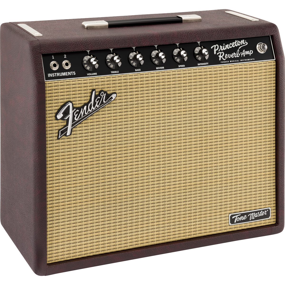 Fender FSR Tone Master Princeton 12-Watt Combo Amp, 120V - Wine - View 2 | MusicMarket
