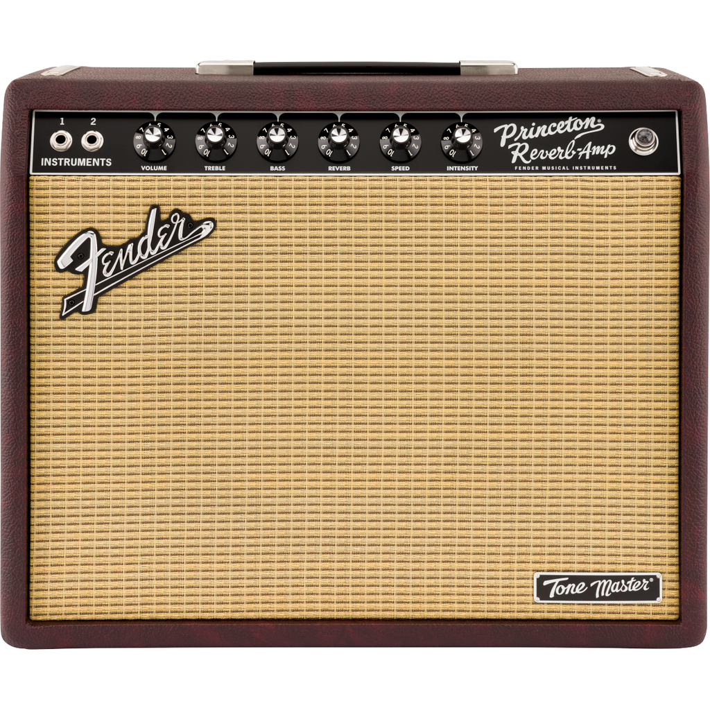 Fender FSR Tone Master Princeton 12-Watt Combo Amp, 120V - Wine - MusicMarket