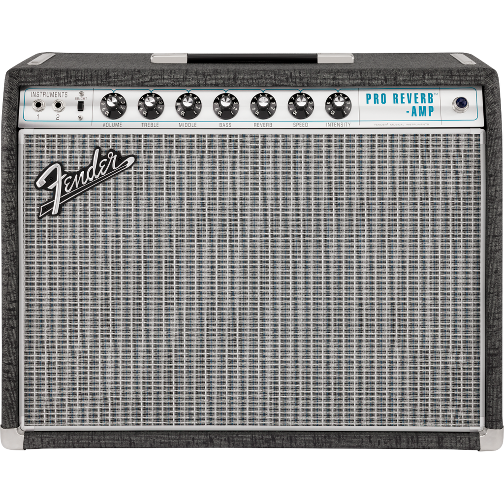 Fender FSR ’68 Custom Pro Reverb 40-Watt Combo Amp, 120V - Pewter Redback - MusicMarket