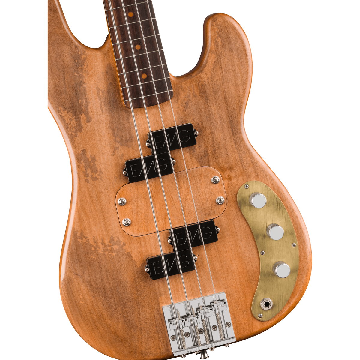 Fender Sklar Lee Precision Bass - Rosewood Fingerboard, Natural - View 5 | MusicMarket