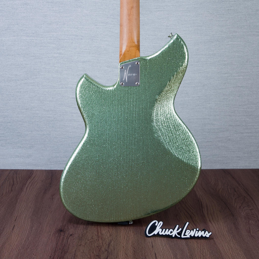Novo Guitars Serus J Electric Guitar - Coke Bottle Green Sparkle - #26724 - View 5 | MusicMarket