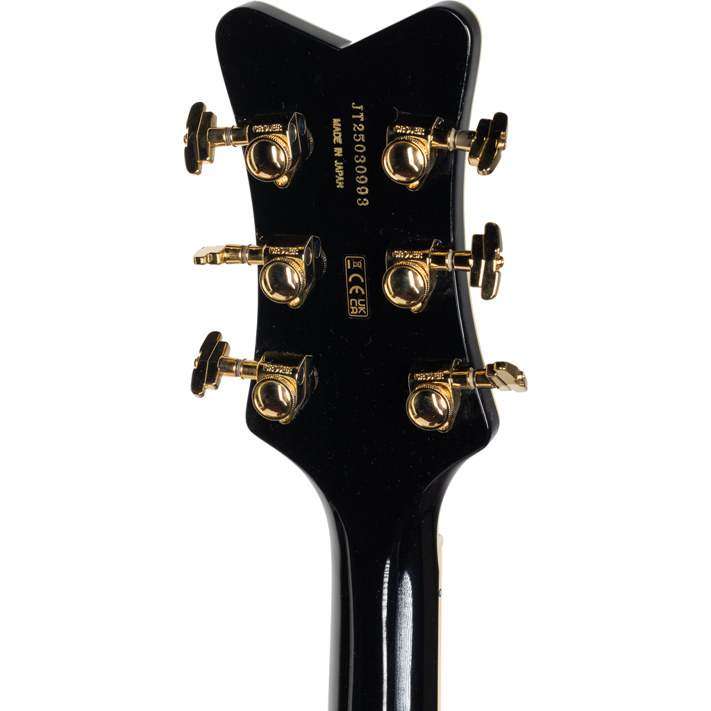 Gretsch G6134TG Limited Edition Paisley Penguin Electric Guitar - Gold Paisley - View 13 | MusicMarket
