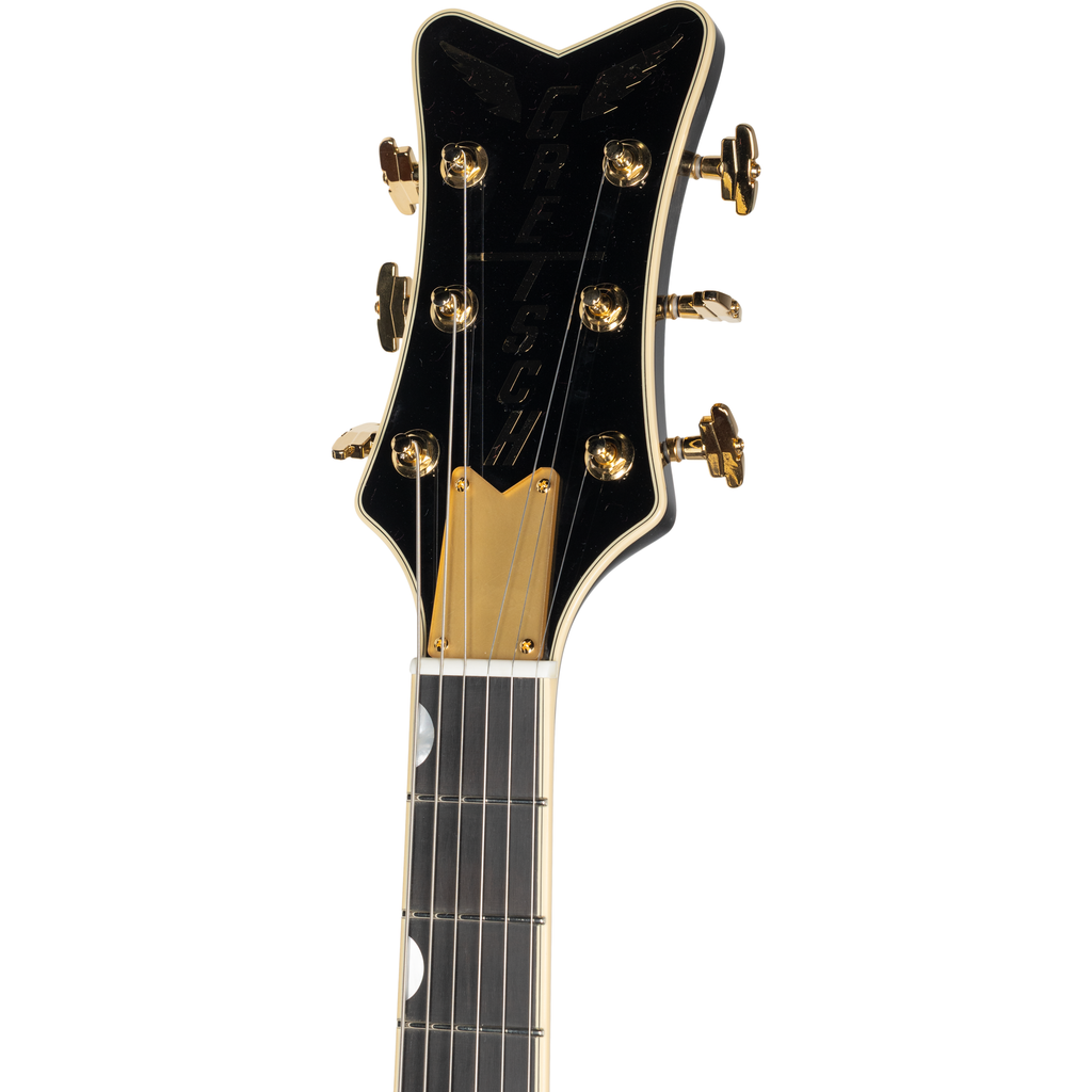 Gretsch G6134TG Limited Edition Paisley Penguin Electric Guitar - Gold Paisley - View 12 | MusicMarket