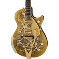 Gretsch G6134TG Limited Edition Paisley Penguin Electric Guitar - Gold Paisley - MusicMarket