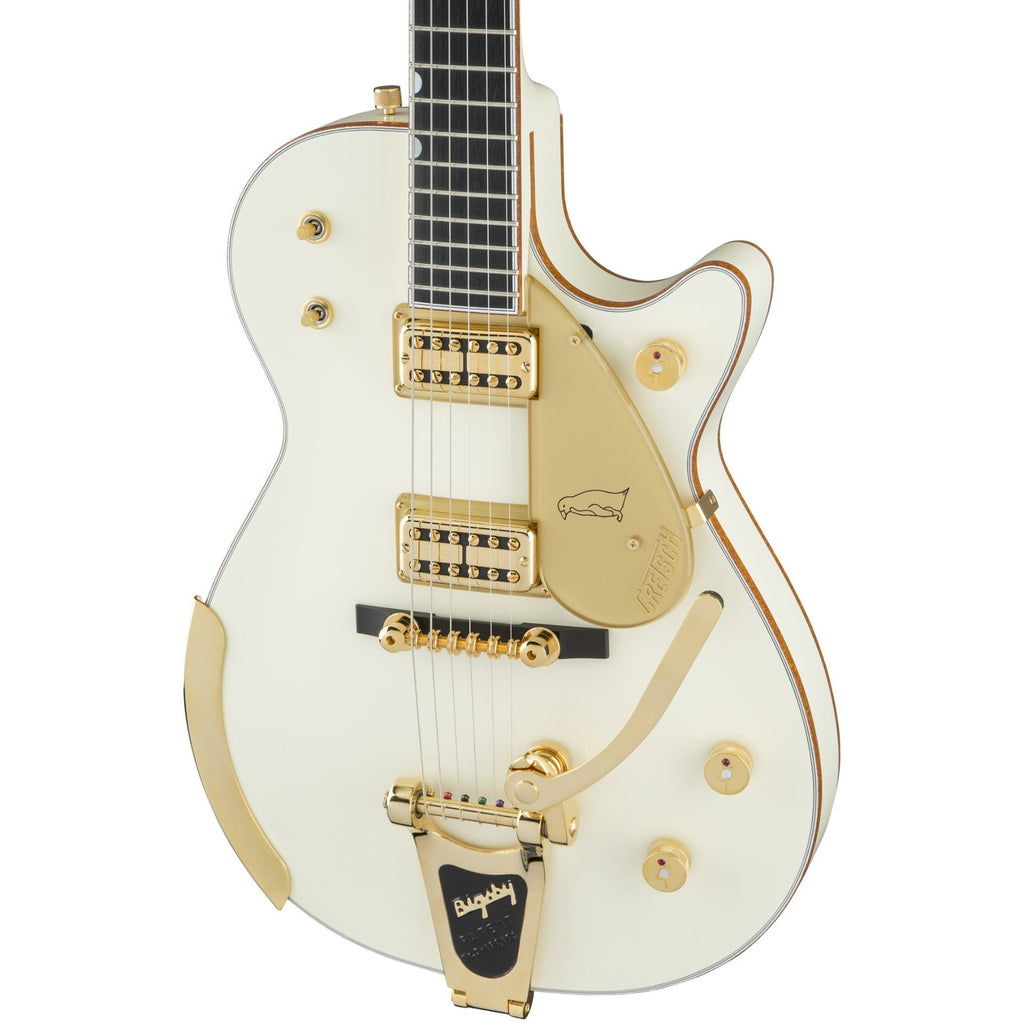 Gretsch G6134T-58 Vintage Select ’58 Penguin with Bigsby Guitar - Vintage White - MusicMarket