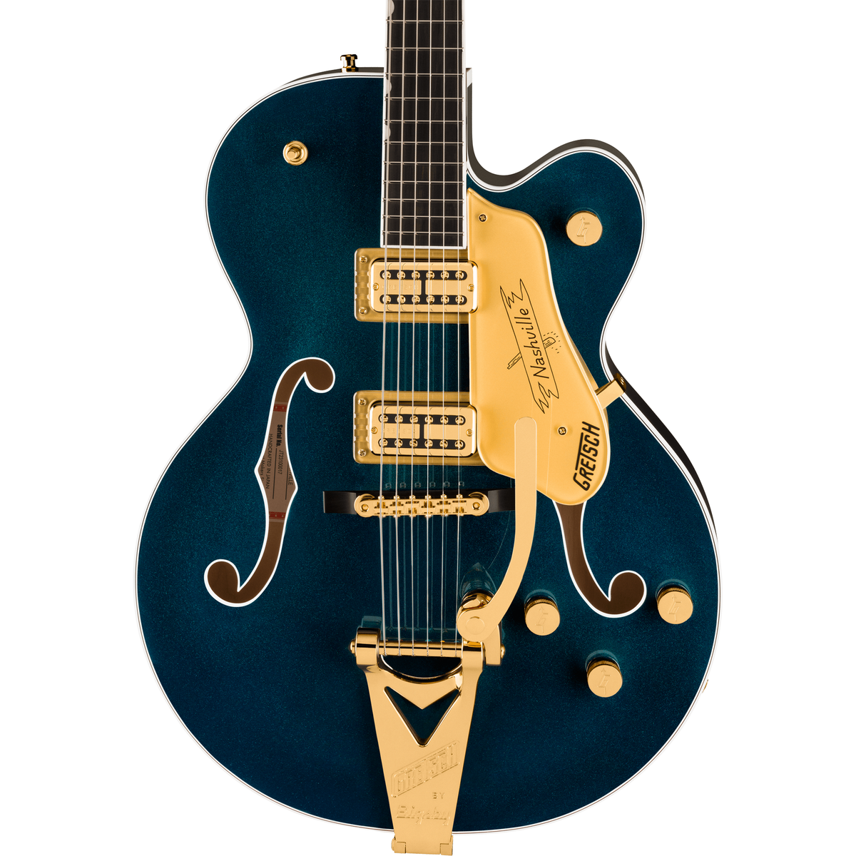 Gretsch Nashville Hollow Body w/ String-Thru Bigsby, Midnight Sapphire - MusicMarket