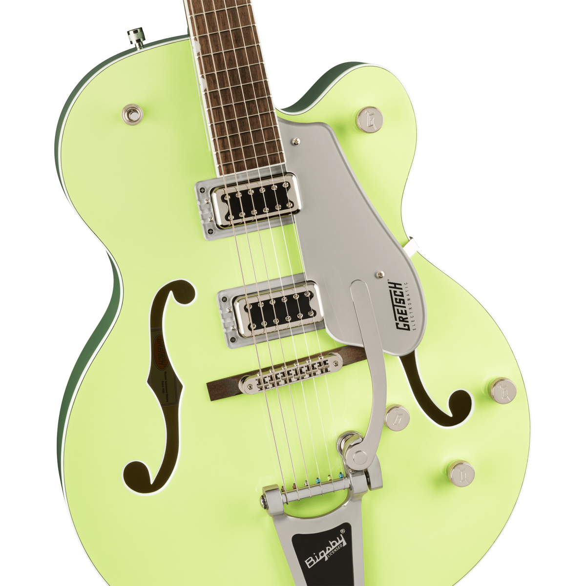 Gretsch G5420T Electromatic Classic Electric Guitar, Two-Tone Anniversary Green - View 6 | MusicMarket