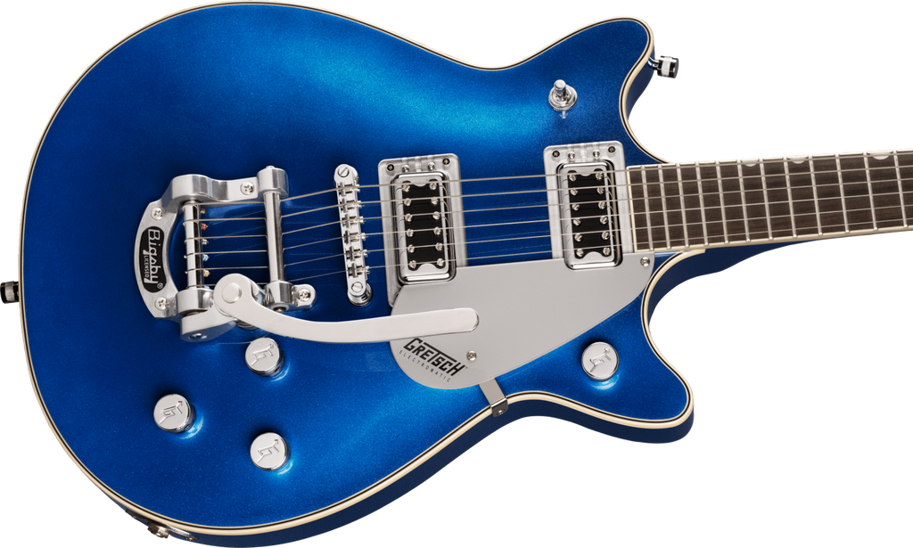 Gretsch G5232T Electromatic Double Jet FT w/ Bigsby Electric Guitar, Fairlane Blue - View 4 | MusicMarket