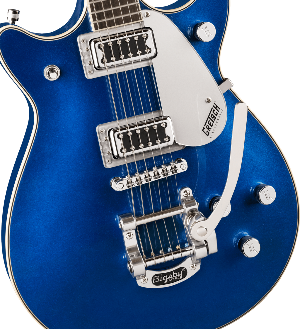Gretsch G5232T Electromatic Double Jet FT w/ Bigsby Electric Guitar, Fairlane Blue - View 5 | MusicMarket