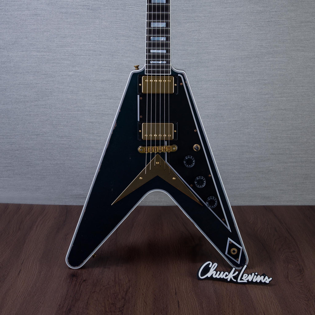 Gibson Custom Shop Murphy Lab Flying V Custom Electric Guitar - Light Aging Full Shift - #CS601306 - MusicMarket