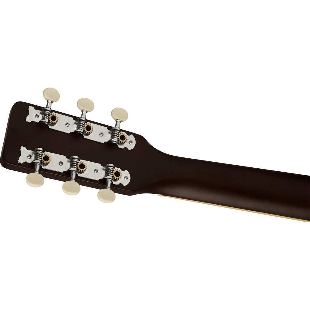 Gretsch Jim Dandy Parlor Guitar - Walnut Fingerboard, Deep Cherry Burst - View 5 | MusicMarket