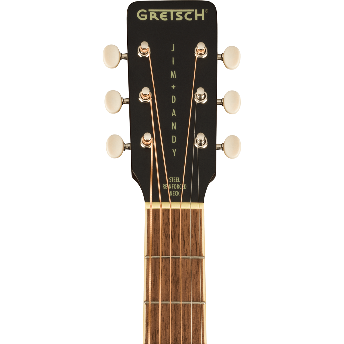Gretsch Jim Dandy™ Parlor Acoustic Guitar, Rex Burst - View 4 | MusicMarket