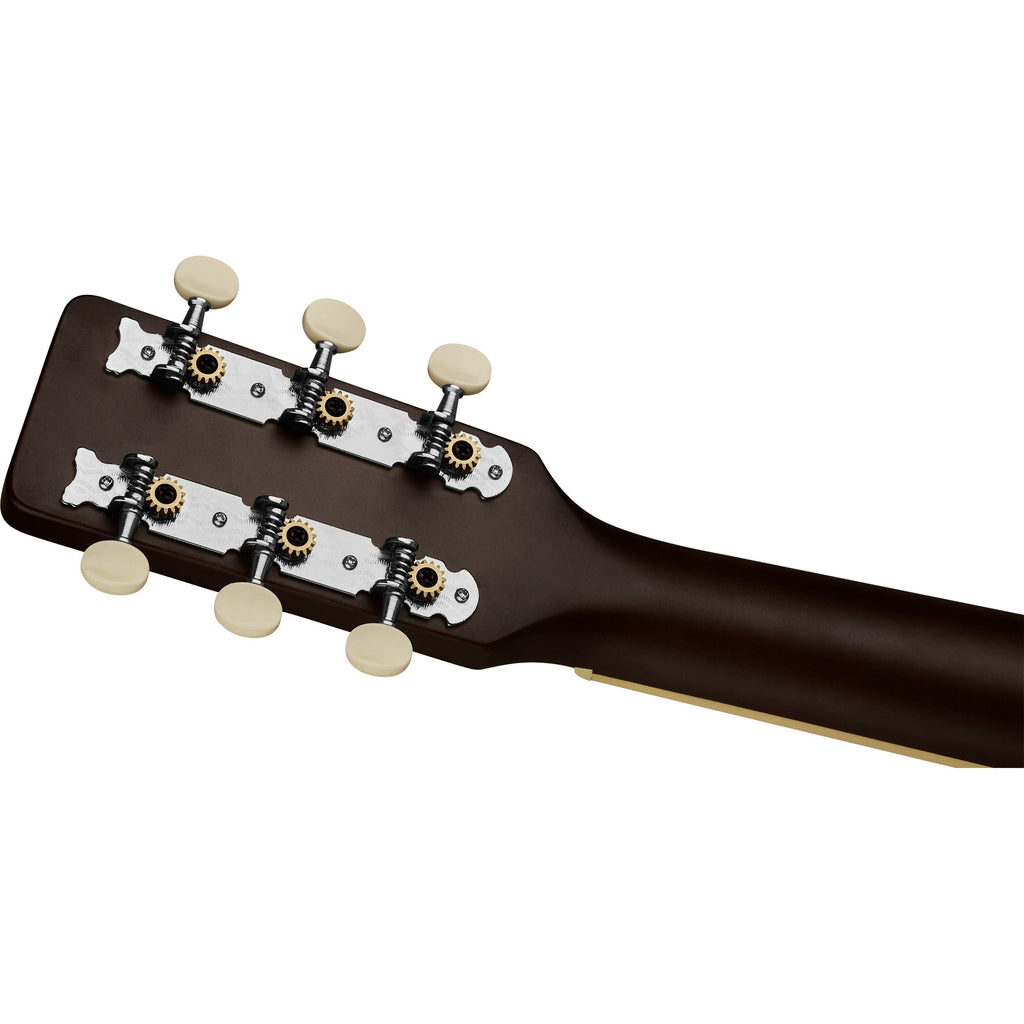 Gretsch Jim Dandy Concert Guitar - Walnut Fingerboard, Deep Cherry Burst - View 6 | MusicMarket