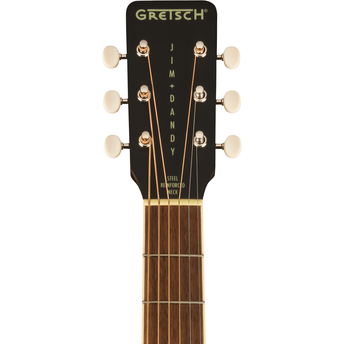 Gretsch Jim Dandy™ Concert Acoustic Guitar, Rex Burst - View 4 | MusicMarket