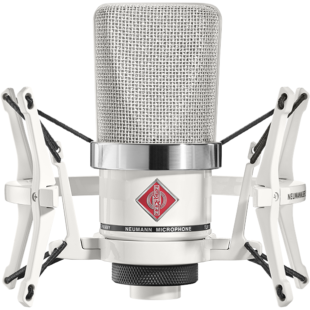 Neumann TLM 102 White Edition Limited-Run Condenser Studio Microphone - MusicMarket
