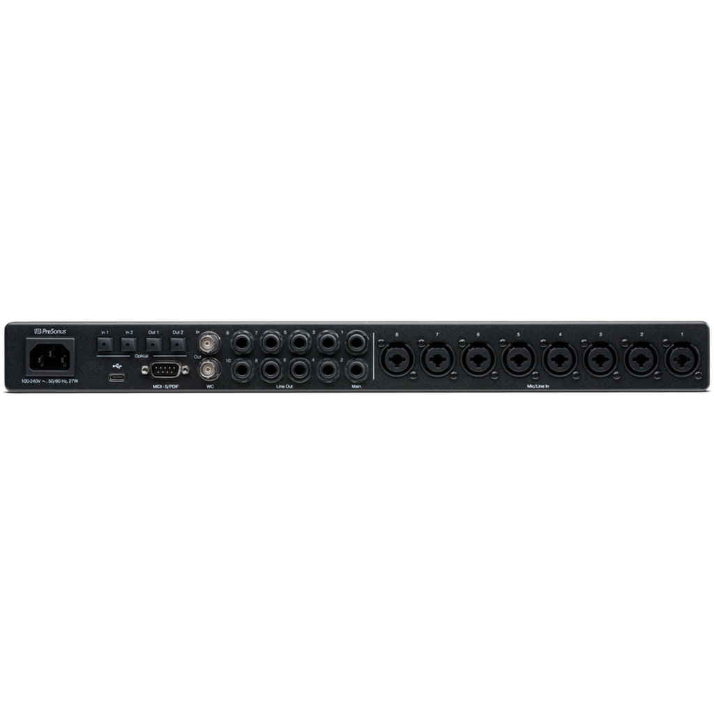 Presonus Quantum HD8 26x30, 32-bit/192 kHz USB-C Audio Interface - View 5 | MusicMarket