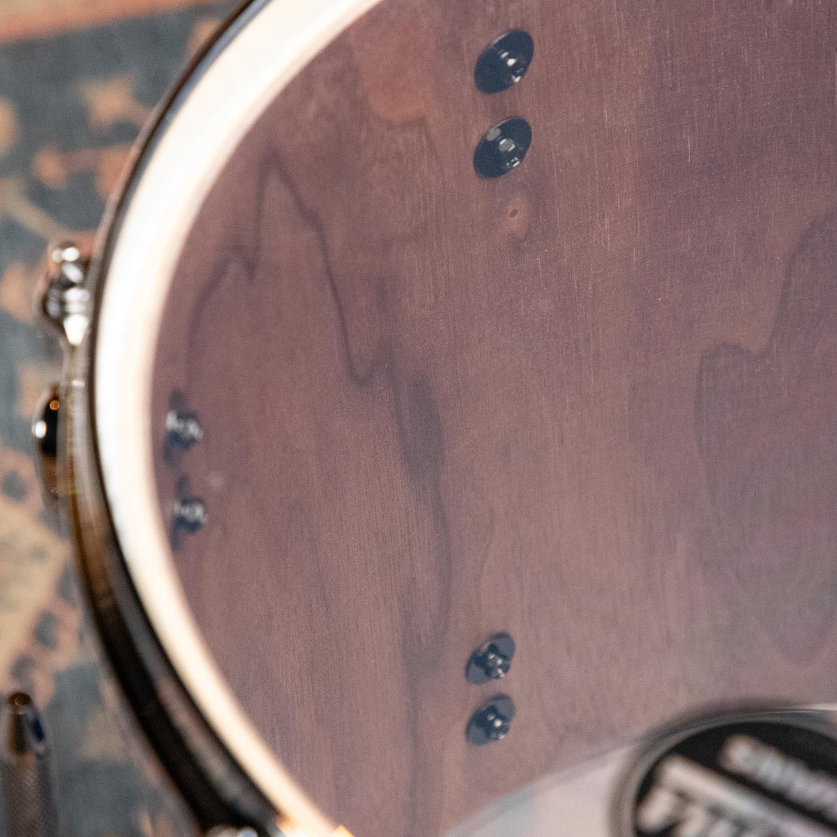 Tama Starclassic Walnut/Birch 5-Piece Shell Pack - Blue and White Oyster - View 9 | MusicMarket