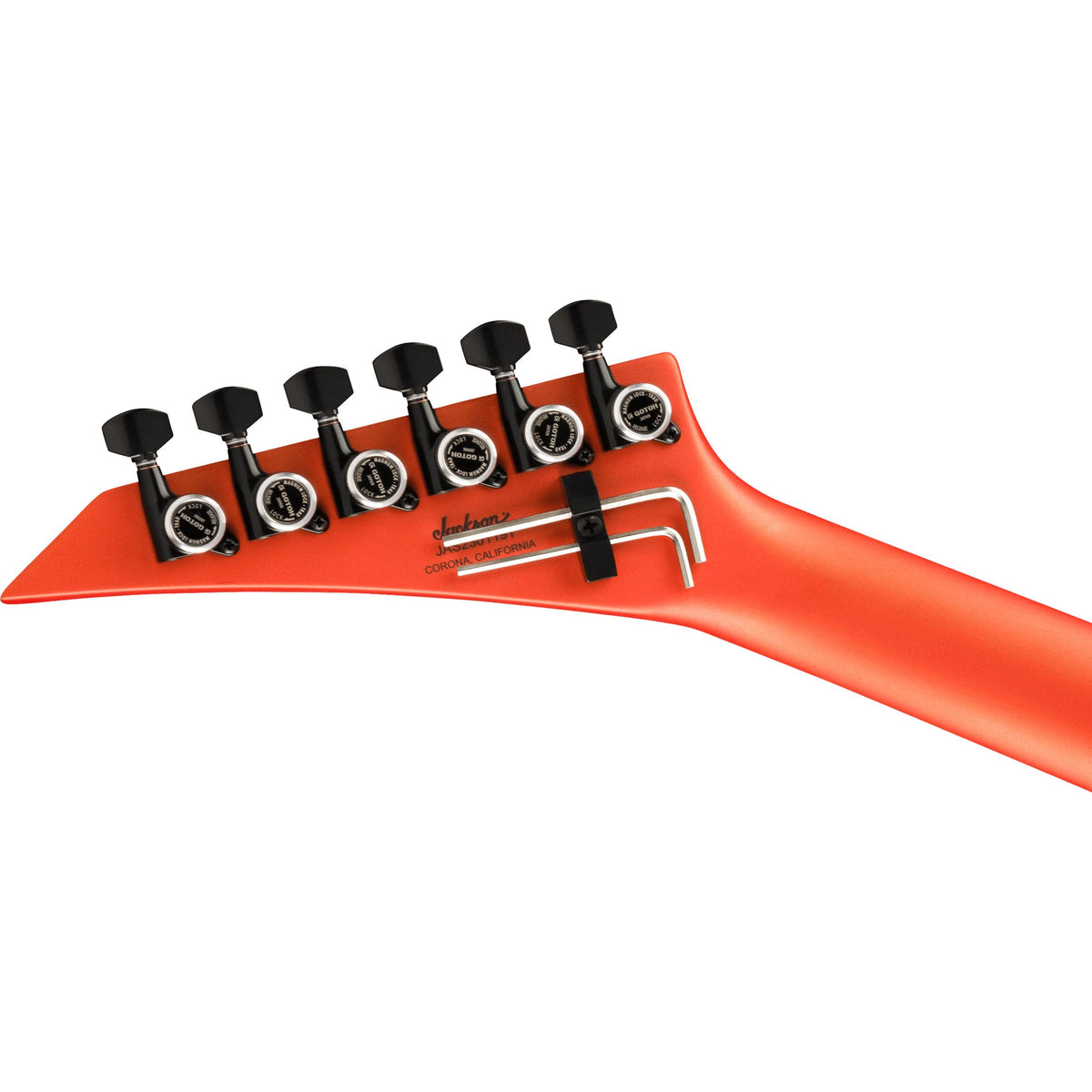 Jackson American Series Soloist™ SL2MG Electric Guitar, Satin Lambo Orange - View 5 | MusicMarket