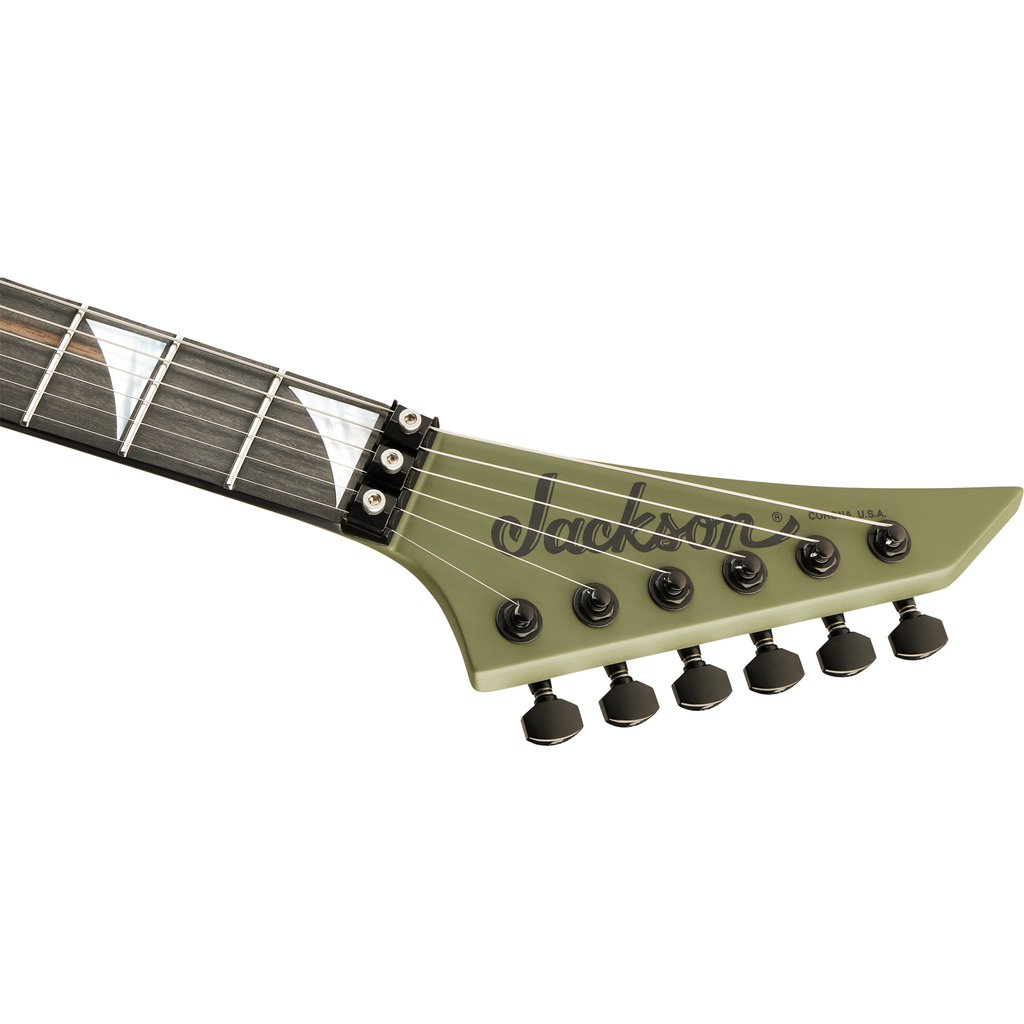 Jackson American Series Rhoads RR24 Electric Guitar - Matte Army Drab - View 4 | MusicMarket