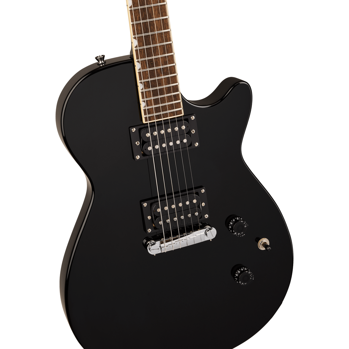 Gretsch Streamliner Jet Club Electric Guitar - Laurel Fingerboard, Jet Black - View 6 | MusicMarket