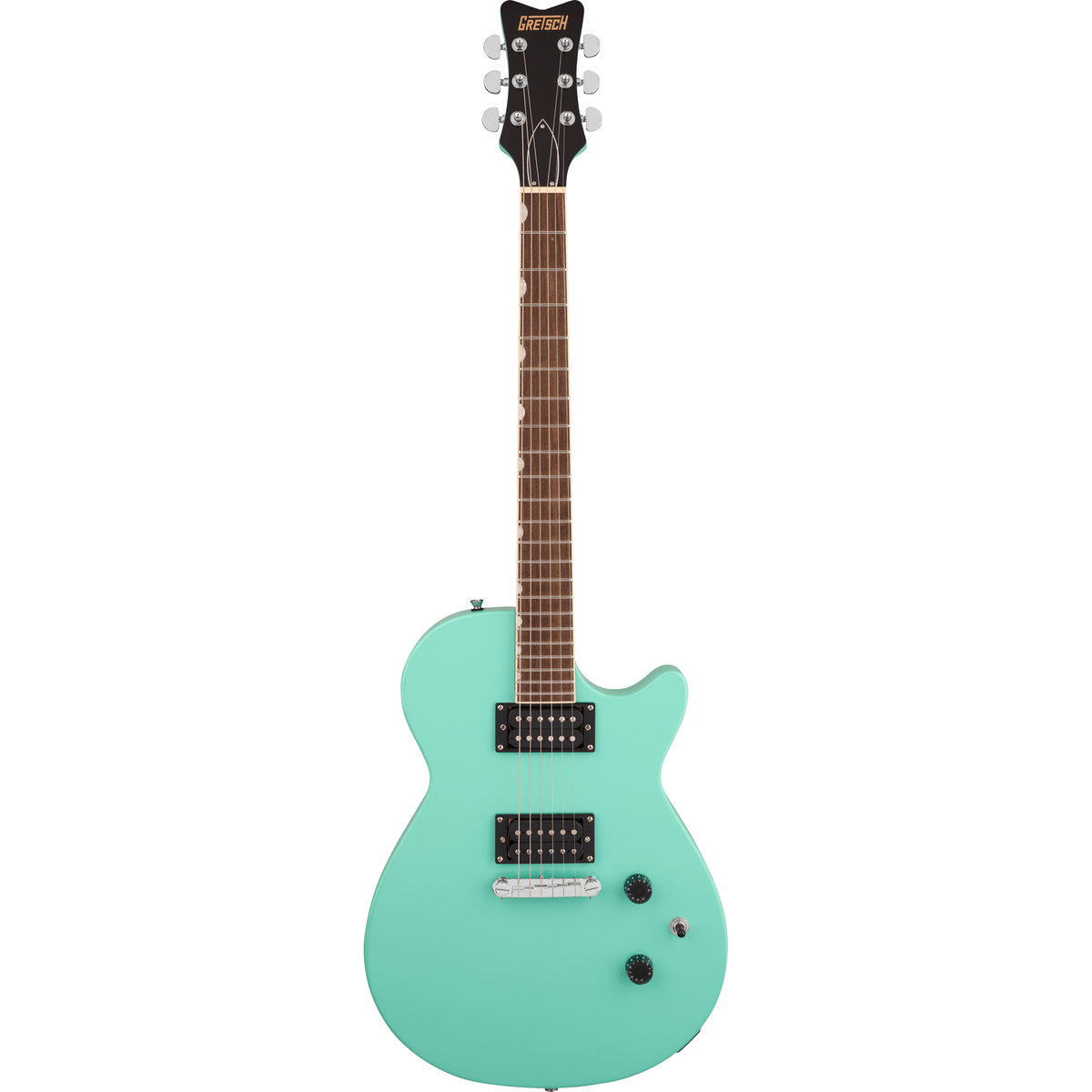 Gretsch Streamliner Jet Club Electric Guitar - Laurel Fingerboard, Sea Foam Green - View 2 | MusicMarket