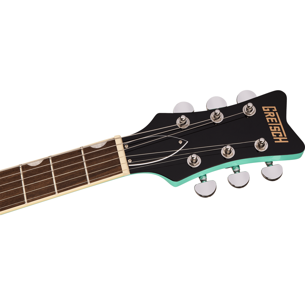 Gretsch Streamliner Jet Club Electric Guitar - Laurel Fingerboard, Sea Foam Green - View 4 | MusicMarket