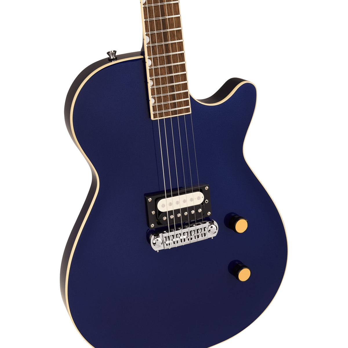Gretsch Streamliner Jet 1 Pickup Electric Guitar - Laurel Fingerboard, Midnight Blue - View 3 | MusicMarket