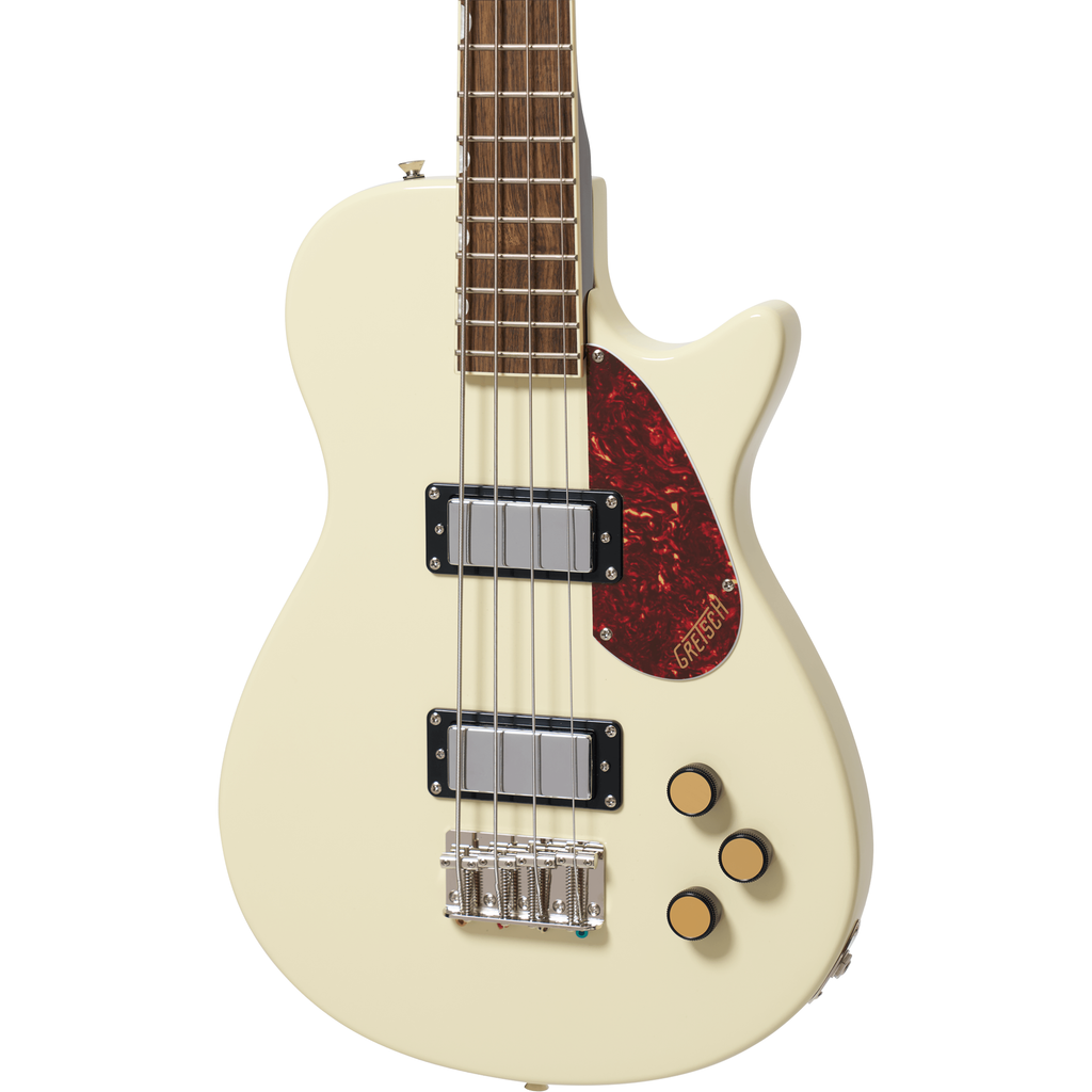 Gretsch Streamliner Jet Club Bass Single-Cut - Vintage White - MusicMarket