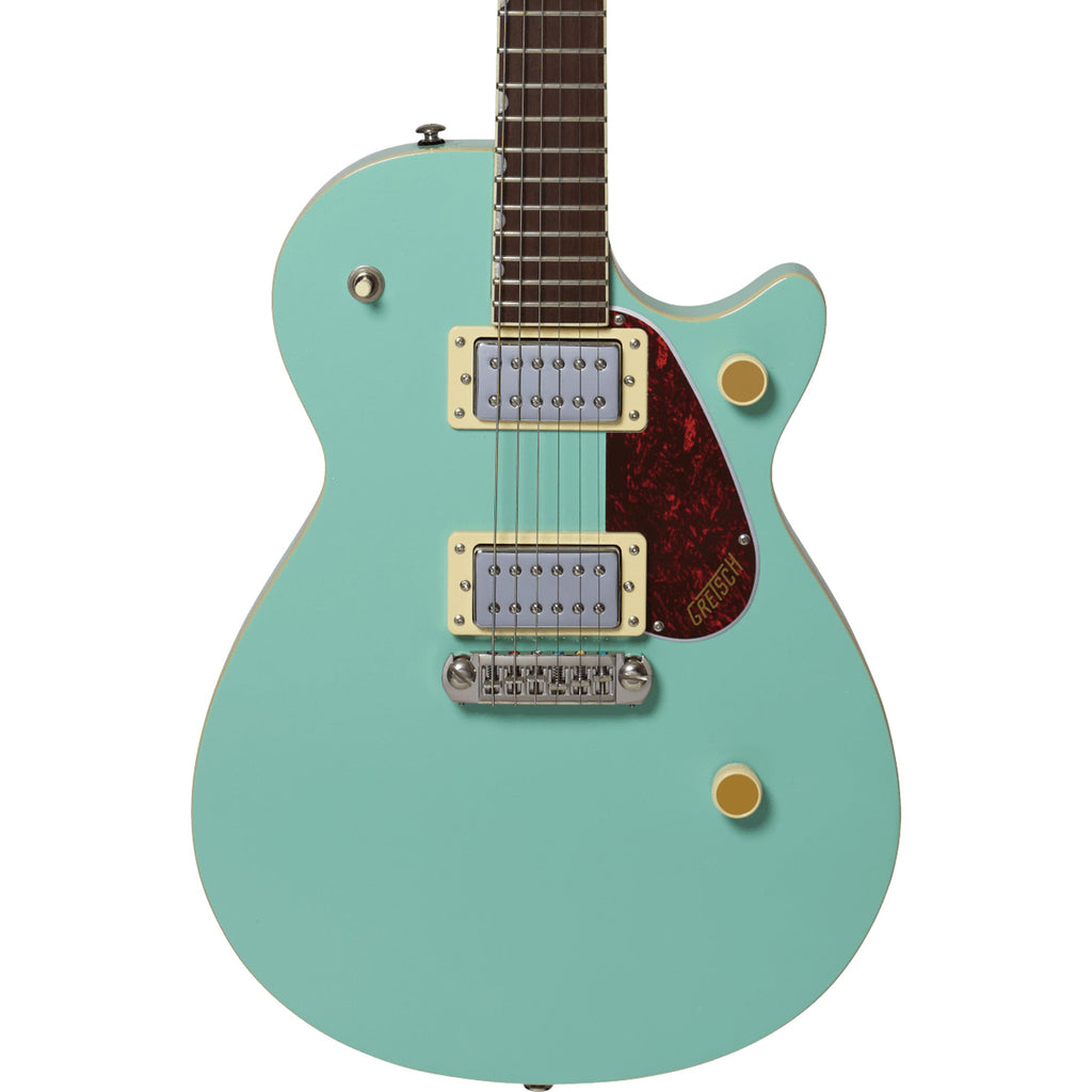 Gretsch Streamliner Jet Club Singlecut Electric Guitar with Wraparound - Mint Metallic - MusicMarket