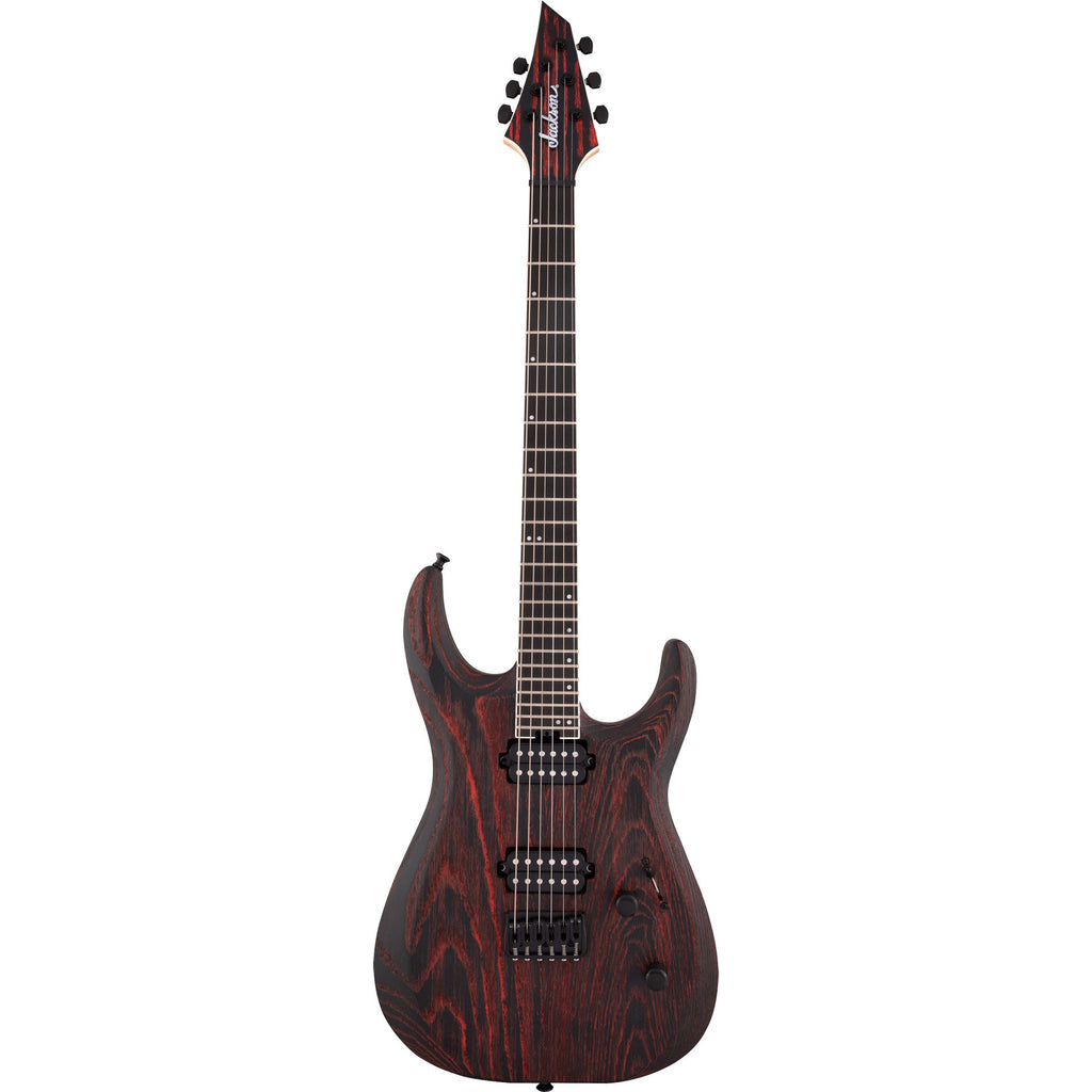 Jackson Pro Series Dinky® DK Modern Ash HT6 Electric Guitar, Baked Red - View 7 | MusicMarket