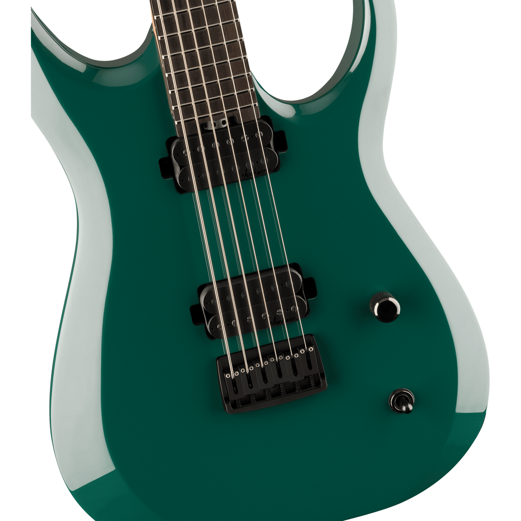 Jackson Pro Series Signature Roman Ibramkhalilov MDK HT6 Baritone Electric Guitar - Emerald Green - View 6 | MusicMarket