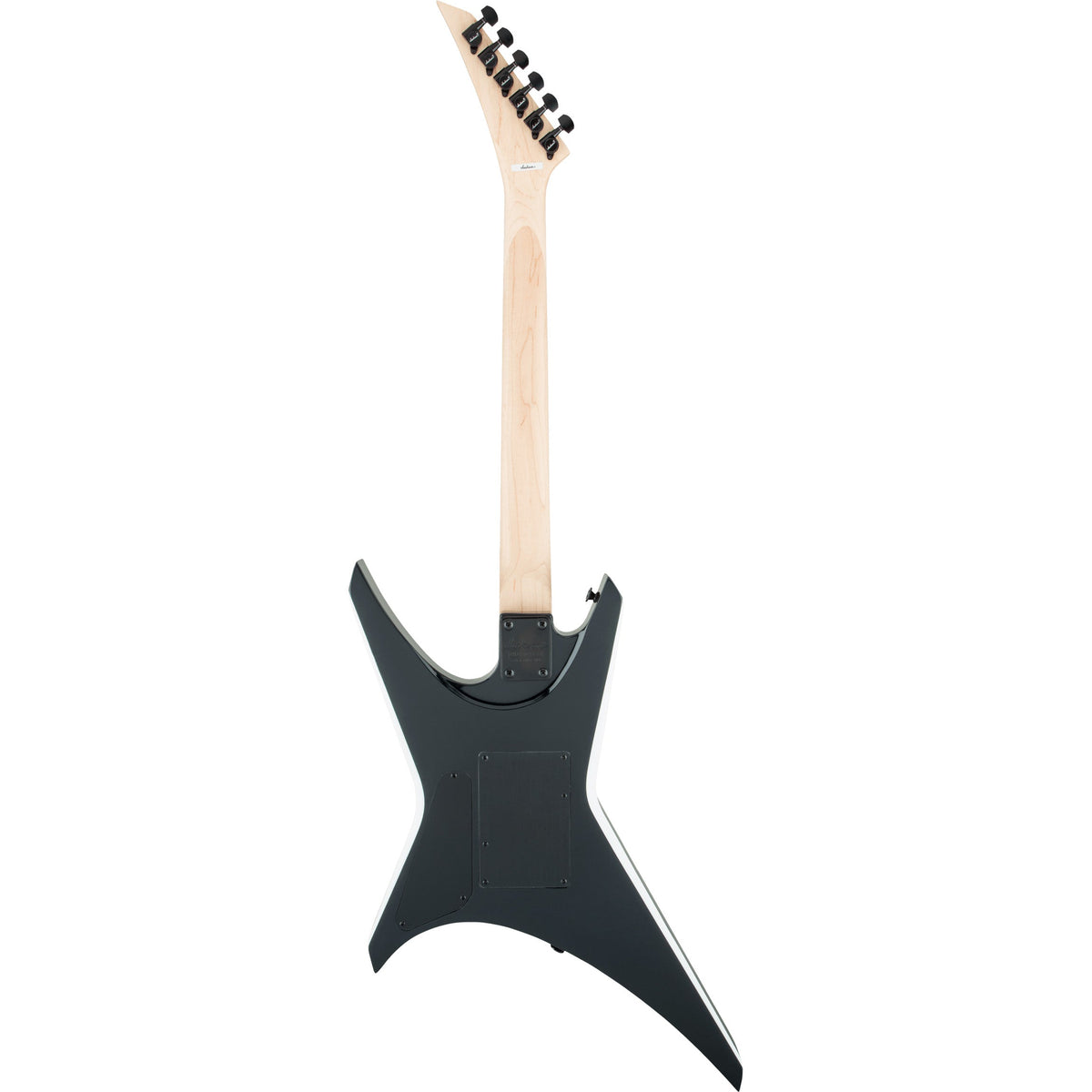 Jackson JS Series Warrior JS32 - Amaranth Fingerboard, Black with White Bevels - View 3 | MusicMarket