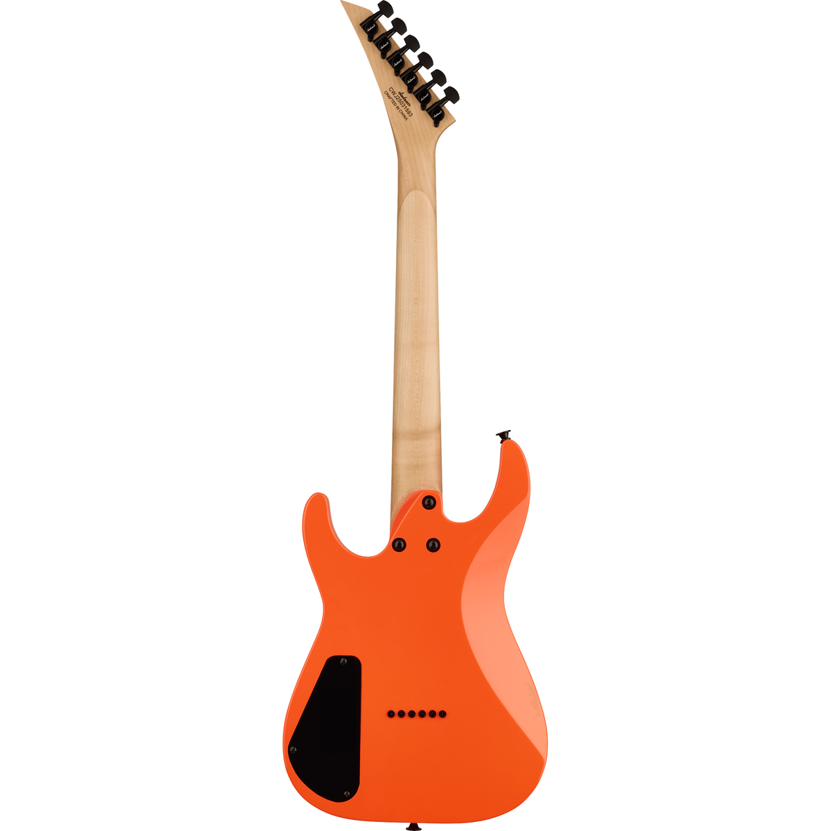Jackson JS Series Dinky Minion JS1X Electric Guitar - Safety Orange - View 3 | MusicMarket