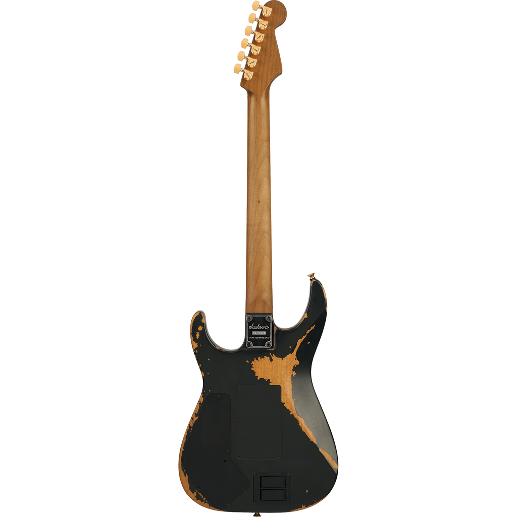 Jackson Pro Series Signature Phil Collen PC1-E Electric Guitar - Worn Black - View 3 | MusicMarket