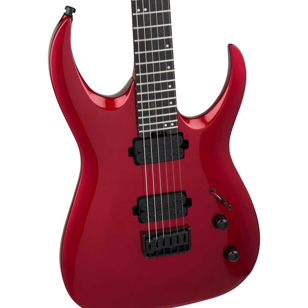 Jackson Pro Series Signature Misha Mansoor Juggernaut HT6 Guitar - Red Crystal - View 6 | MusicMarket