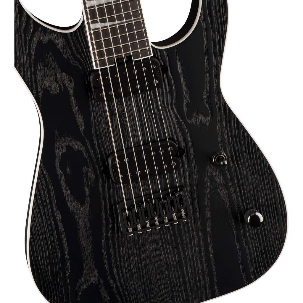 Jackson Pro Series Signature Jeff Loomis Soloist SL7 HT Electric Guitar - Black Ash - View 6 | MusicMarket