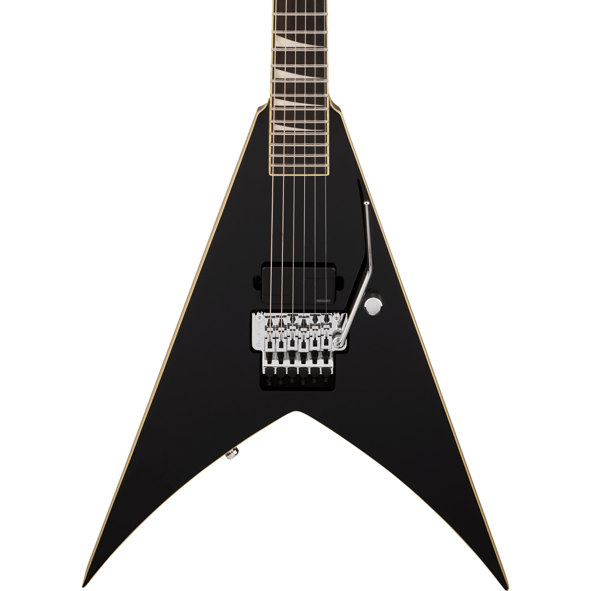 Jackson Pro Plus Limited Edition Pure Metal, King V KV1A Electric Guitar - Gloss Black - MusicMarket