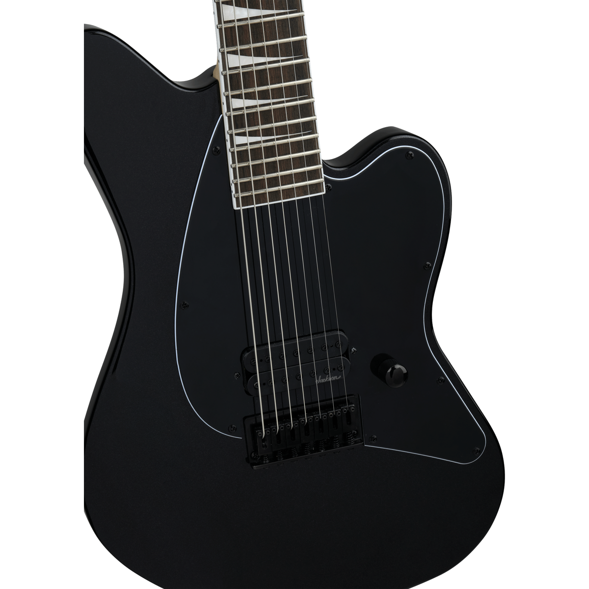Jackson X Series Surfcaster SF HT7 7-String Electric Guitar - Metallic Black - View 6 | MusicMarket