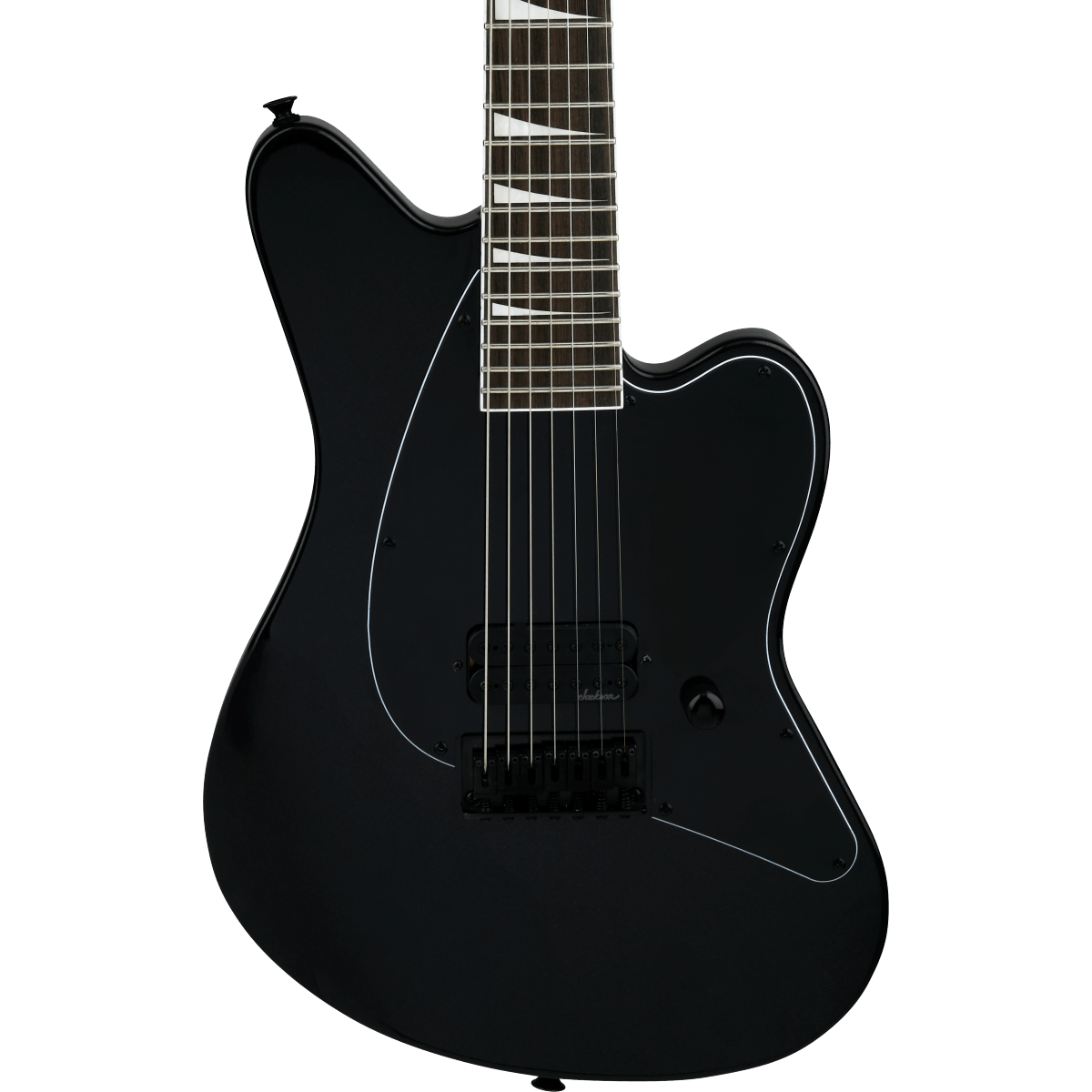 Jackson X Series Surfcaster SF HT7 7-String Electric Guitar - Metallic Black - MusicMarket