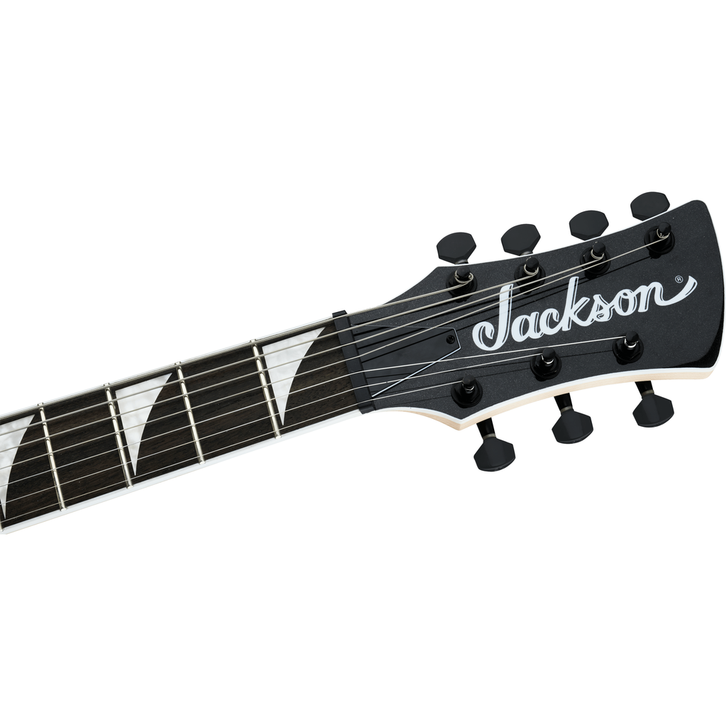 Jackson X Series Surfcaster SF HT7 7-String Electric Guitar - Metallic Black - View 4 | MusicMarket